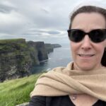 Melissa Hodgman at the Cliffs of Moher, Ireland